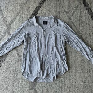 Abercrombie & Fitch Striped Button Down Shirt